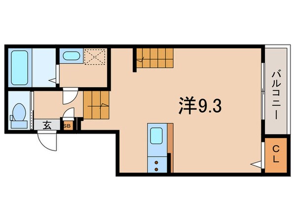 ラフィーレ志賀本通の物件間取画像